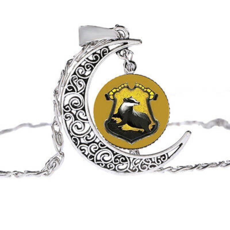 Harry Potter Retro Timeturner Necklace With Moonstone Pendant For Fans Special Characters Included