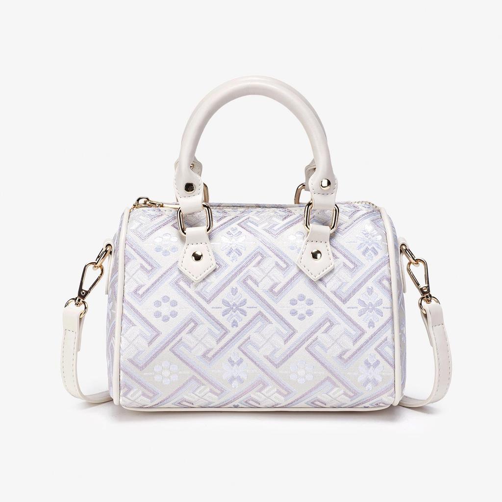 Guangxi Zhuang Brocade Heritage Women's Crossbody Bag 2026 - Versatile Chinese-Style Shoulder Bag for Ladies