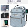 Backpack for PC Tablet Business Large Mom Light Blue [EMPSIGN] Women, 17.3-inch Backpack, Storage, Backpack, Stylish, Capacity, 2-way, A4, Bag,