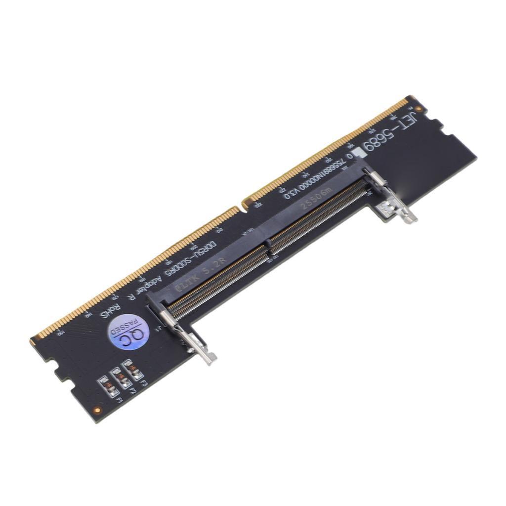 Scheda Adattatore DDR5 U-DIMM a SO DDR5 RVS Convertitore di Memoria Laptop-Desktop per Riparazione e Manutenzione Computer