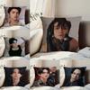 Japanese Actor G-Gordon Maeda Pillow Case Anti-dustmite Pillowcase Invisible Zipper Silky Short Plush Sofa Cushion Cover