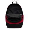 Jordan 27L Color Block Design Logo Embroidery Nylon Backpack Unisex Backpack Black Red IU5403-010