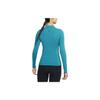 Nike Solid Color Breathable Stand Collar Jacket Women jackets Green DD5534-381