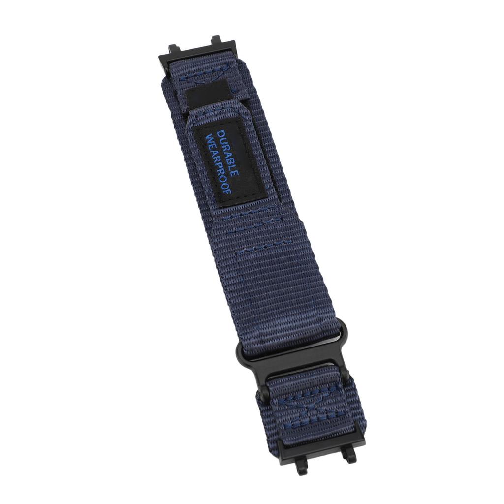 Nylon Sportrem Sport Nylon Ersättningsarmband Utomhus Kardborreband Klockarmband för Huami T