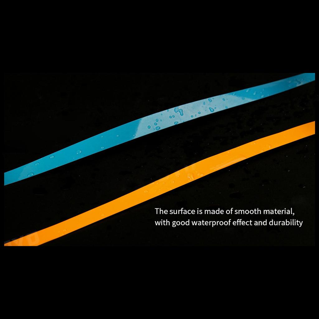 Waterproof Fishing Rod Tape Self adhesive Glow Stickers Night Fishing Luminous Tape Fluorescent Tape Fishing Accessories