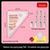 Disposable Food-Grade Piping Bag and Tip Set for Baby Food and Baking