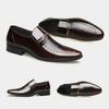 Men Classic Leather Shoes Business Pointed Toe Platform Loafers Work Men Dress Shoes New In Big Size