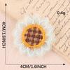 Computer Embroidery Label Can Be Sunflower Flower Cloth Label Clothing Accessories Hand Account Diy Accessories Accessories Embroidery Cloth Sticker