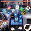 2 V 1 Bezdrátový adaptér Carplay Android Auto Adaptér z kabelového na bezdrátový Carplay pro iPhone Bezdrátové ovládání Plug & Play Carplay