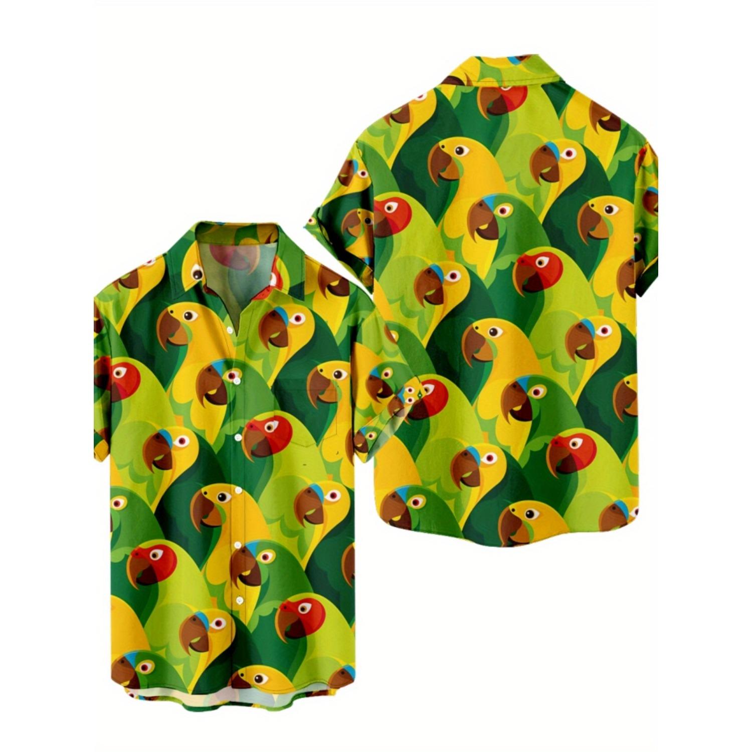 

Летняя новая пляжная рубашка в гавайском стиле 5XL