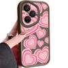 Y2K Retro Gradient Love Hearts Pattern Case For Honor 400 Lite 200 Pro Shockproof Bumper Soft Silicone Cover For Honor X9C Smart X8C
