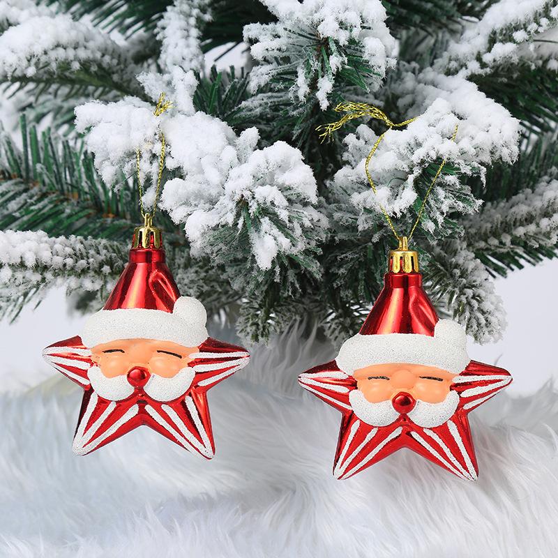 2pcs/set Christmas Tree Hanging Ornament Red White Candy Cane Pendant Navidad Home Xmas Gifts New Year Christmas Decor 2025