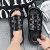 Fashion Summer Men's Sports Shoes, Air Sports Shoes, Thick Soled Beach Sandals, Outdoor Anti Slip Flat Bottomed Flip Flops