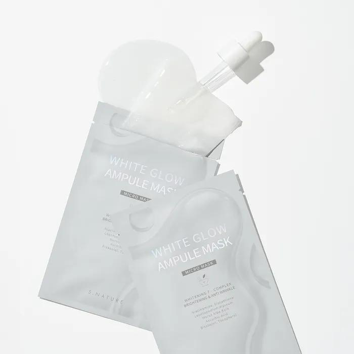 Esnature White Glow Ampoule Mask 25ml x 5 sheets