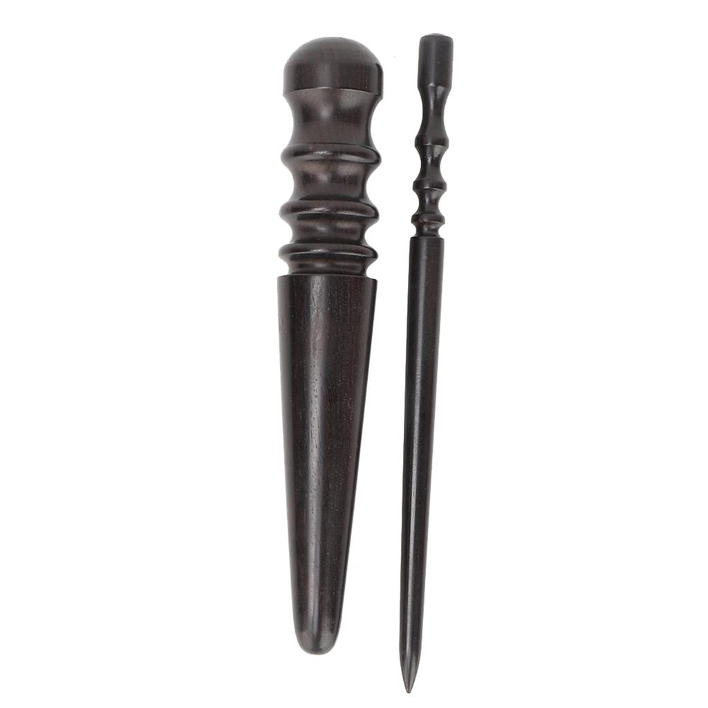 2pcs Leather Wood Edge Slicker MultiSize Burnisher Leather Craft DIY Handworking Tool