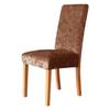 Shiny Fabric Chair Cover Used For Dining Room Kitchen Wedding Banquet Event Spandex Elasticized Chair Covers Exquisite New Home Decor Seat Case