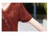 Mom's Elegant 2026 Summer Dress: Stylish, Dignified, and Trendy for Middle-Aged and Elderly Women - New Chinese Style Skirt.