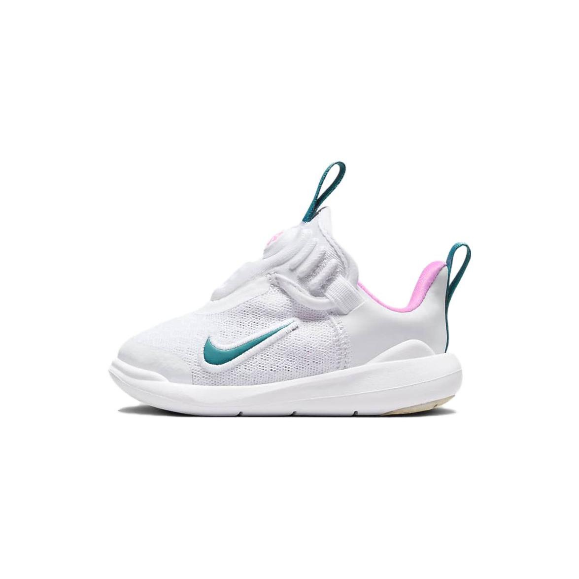 

New Nike E-Series 1.0 Wear-Resistant Low-Top Toddler Shoes White Green Infant And Toddler DV4252-101 27