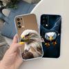 RP36 Hawk Eagle Transparent Phone Case for Motorola Moto Edge 20 30 40 50 S30 Fusion Ultra Pro Neo Lite + G200 G23