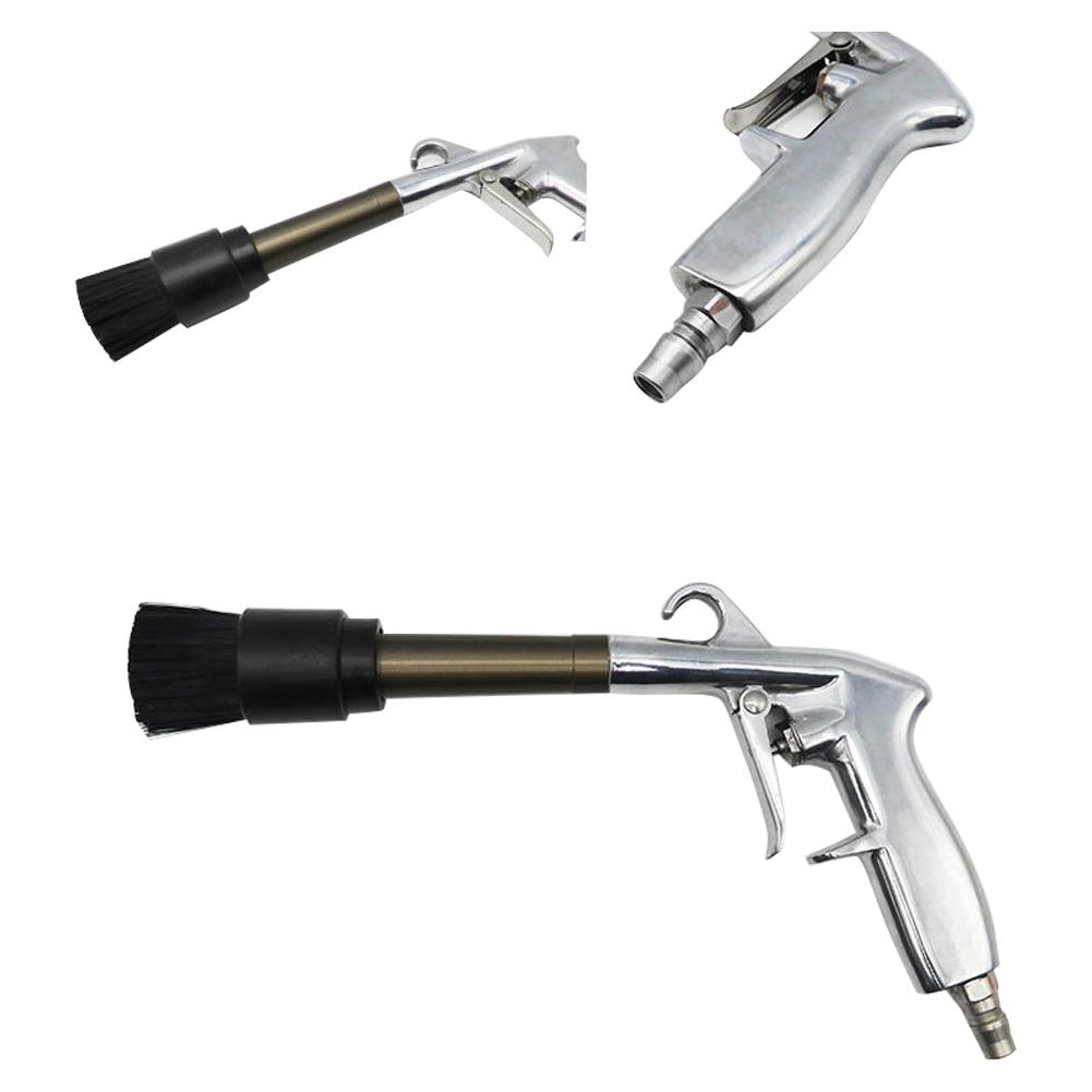 High Pressure Car Interior Spraying Washing Tool With Ergonomic Grip, Automobile Detailing Sprayer Connector Air Pulse Car Washing Equipment Tool Set