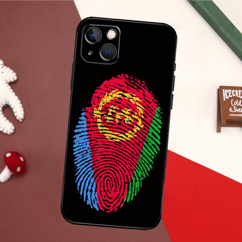 Eritrea Flag Case For iPhone 15 Pro Max 14 13 12 11 16 17 Pro Max mini 15 16 Plus 16e 17 Air Back Cover