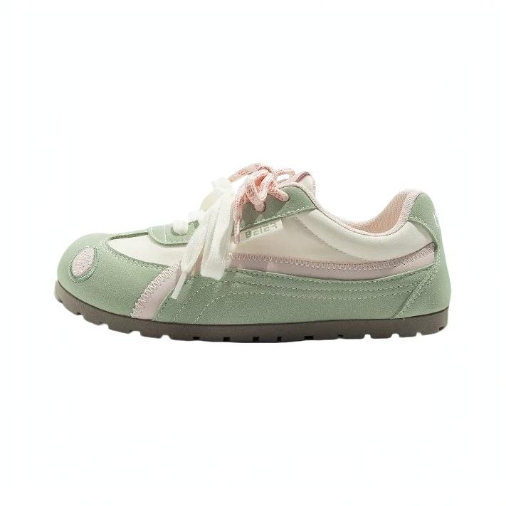 Mango yellow versatile platform white shoes women's 2025 new summer and autumn Korean board shoes student niche moral training shoes women