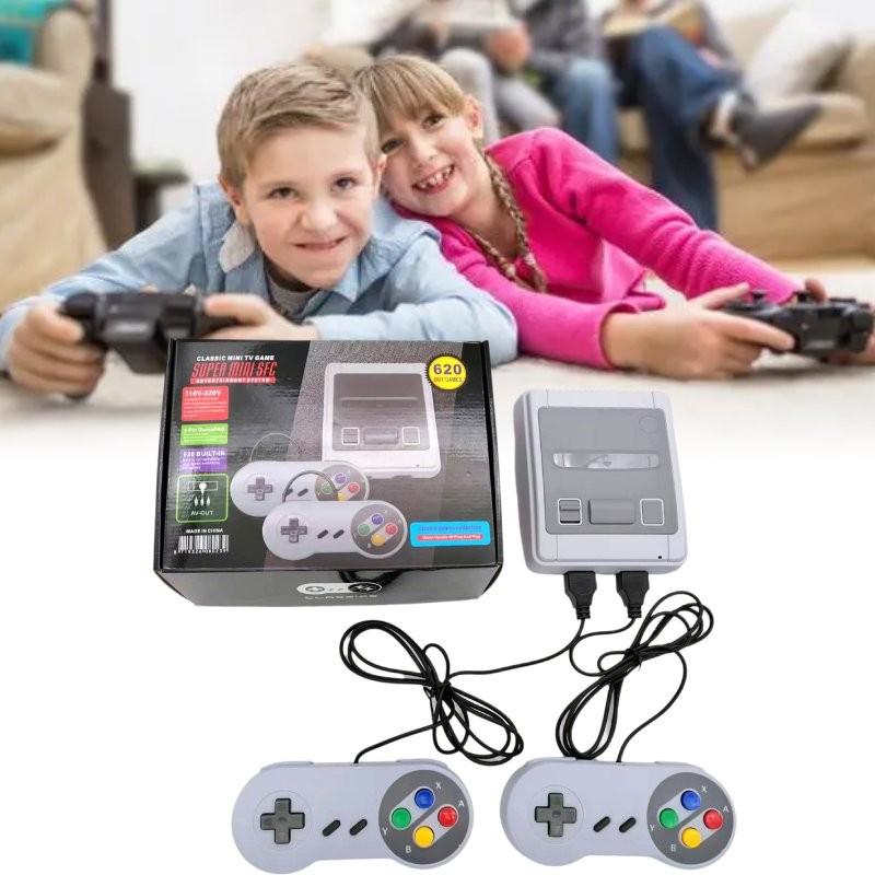 Retro Super Mini Nes Console With 620 Classic Games For Nostalgic Tv Gaming Fun