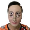 Ghost Halloween Face Four Eyed Latex Mask Cosplay Party Stage Performance Gift