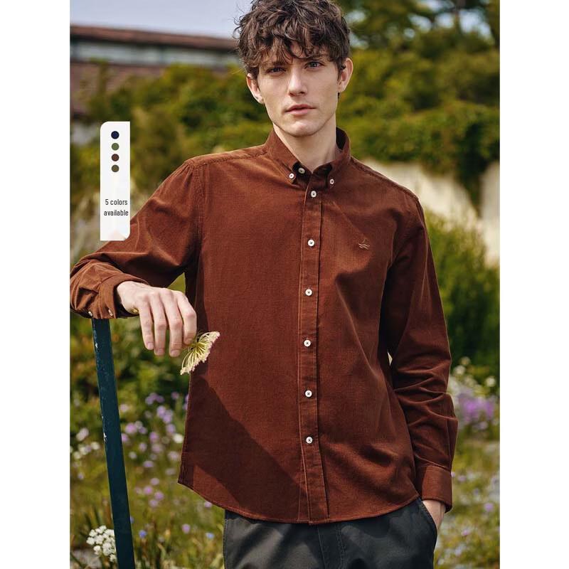 Navigare Men's Long Sleeve Casual Commuter Shirt