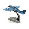 Diecast Metal 1/72 Scale American F4F Wildcat Fighter Military Model Airplane Collect Gift