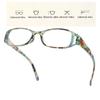 4PCS Women's Presbyopia Reading Glasses Unisex Eyegalsses Stylish Readers for Sight with Diopter Glasses +1.0~4.0