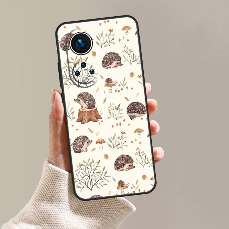 

Hedgehog and Balloon Case For Honor Magic 5 Pro 10 50 70 90 Lite X7 X8 X9 X6a X7a X8a X9a Magic 4 Lite Coque Honor 90