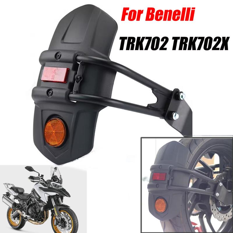 Motorcycle Rear Fender Mudguard Wheel Mudguard Splash Guard Mud Cover Protector For Benelli  Benelli TRK702 TRK702X TRK 702 X