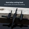 Adjustable Circle Hole Saw Cutter Drill Bit Burr Free Cutting Tool for Door Lock Hole Opening Installation Works