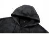 Men's Versatile Zipper Hooded Jacket for Spring & Autumn - Casual Sporty European Size Hoodie Cardigan