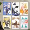 Manga Tarot Deck - 10.3 X 6 Cm 78 Cards Anime Style Tarot Modern Storytelling Divination Deck for Beginners & Experts