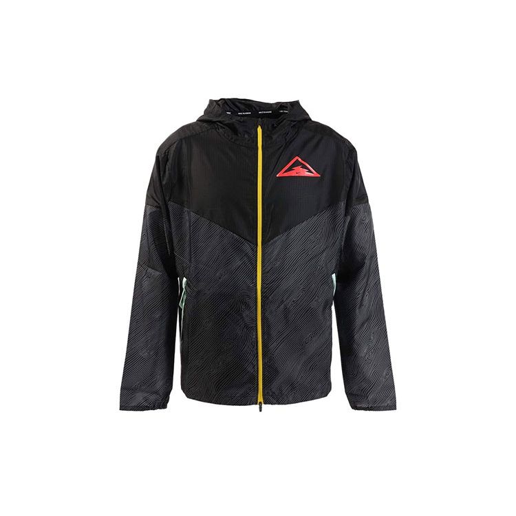 

Nike Windrunner Hooded Trail Running Jacket Men s Black CQ7962-010