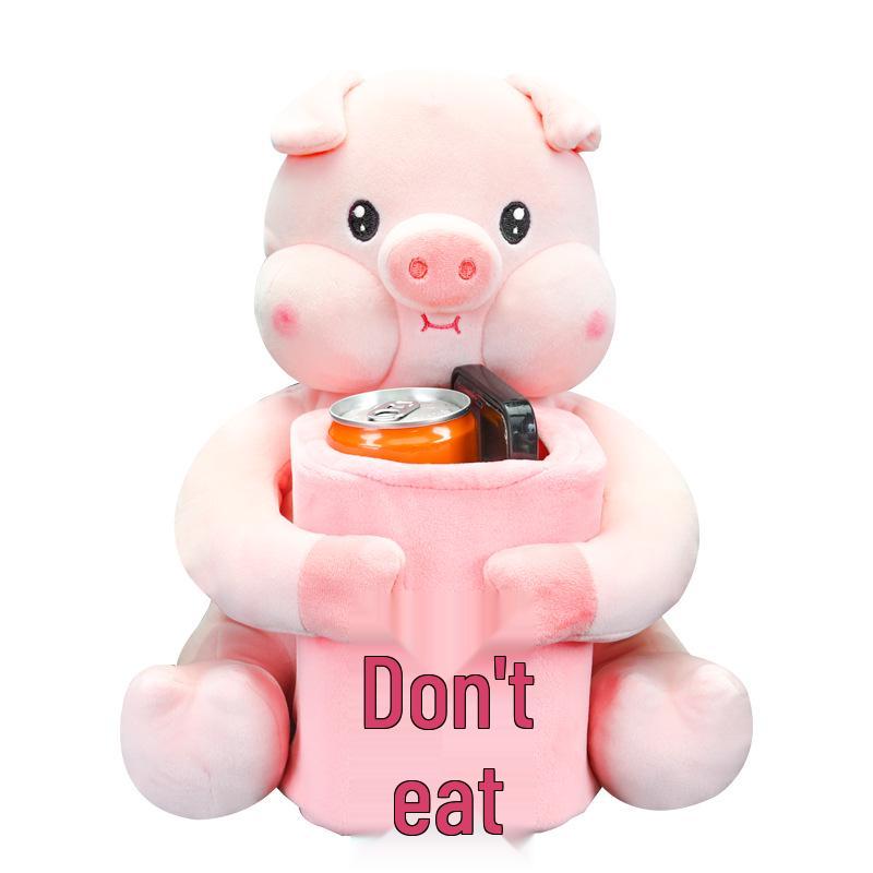 Creative Car Armrest: Two-in-One Tissue Holder & Trash Can - Cute Car Interior Decoration