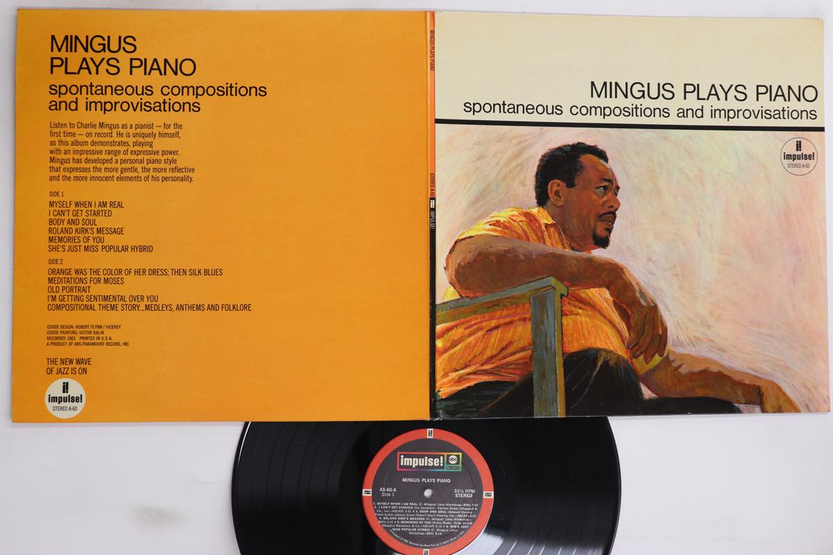 

LP Record CHARLES MINGUS - Mingus Plays Piano AS60 IMPULES 1972 US Jazz Used