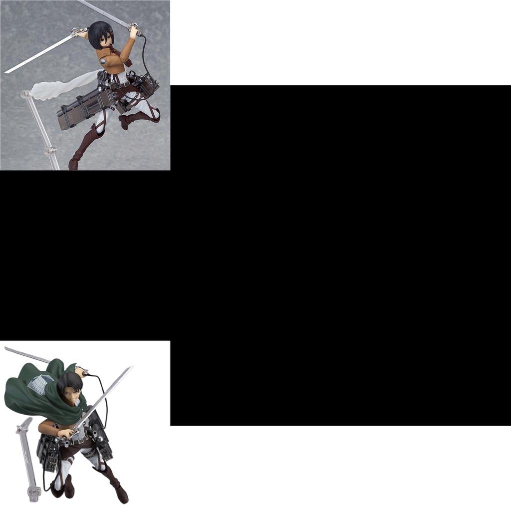 Gorgeous Attack On Titan Figma Levi Ackerman Eren Mikasa Joint Movable Hand Model
