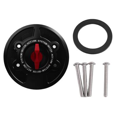 A51K-For BMW S1000RR M1000RR S1000R M1000R Compatible Fuel Tank Cap Motorcycle Keylss Quick-Release Cover