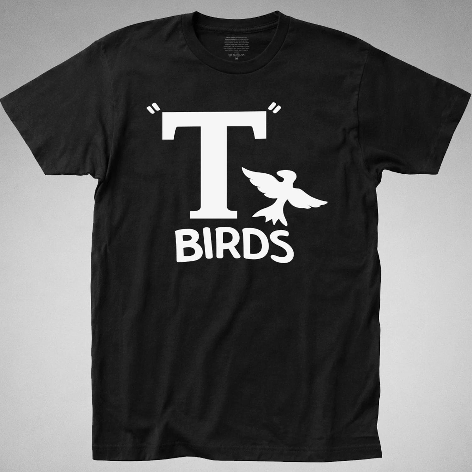 T Birds T-SHIRT tee grease 1978 pink ladies rydell danny travolta thunderbird S