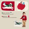 Minibala Kids' Pure Cotton Lined Christmas Sweater
