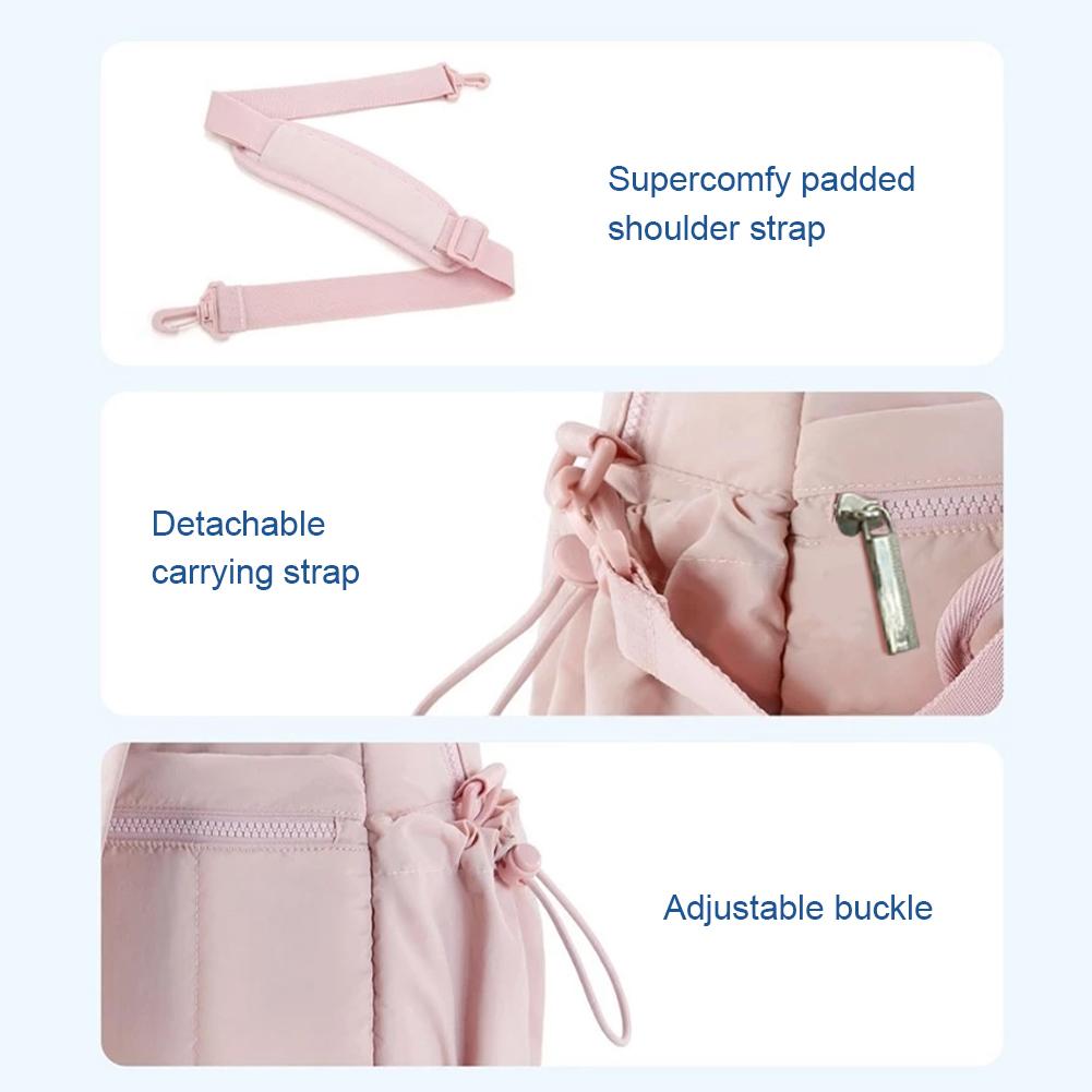 Women Travel Duffel Bag with Wet Pocket Gym Tote Bag Large Capacity Carry-On Luggage Bag Outdoor Travel Hiking Carry Bag