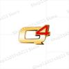 3D Metal Car Decor Q2 Q4 Logo Emblem Rear Trunk Badge Fender Sticker For Alfa Romeo 147 155 156 Giulia Giulietta Mito StelvioHA8 