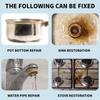 Universal Metal Polish - Gloss Finish, Suitable for Kitchen Cookware, Stainless Steel, Bathroom Faucets,Shine Restorer