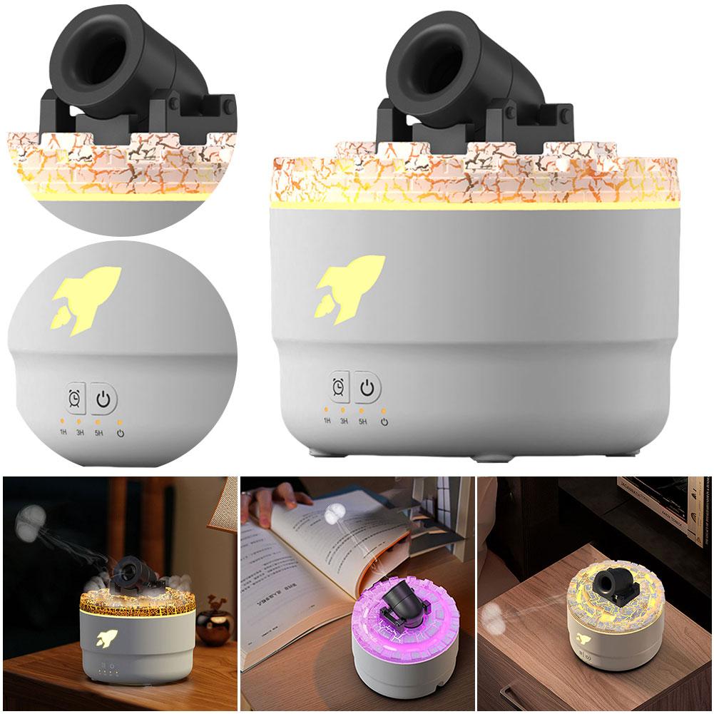 Cannon Blast Aroma zvlhčovač esenciálního oleje Difuzér Cannon Blast Turret Aromaterapeutický zvlhčovač Aroma difuzér zvlhčovač vzduchu