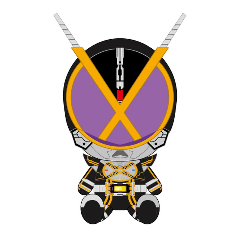 Kamen Rider 555 20th Anniversary Paradise Regained Next Kaiser Chibi Plush Toy