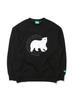 Bbc Earth Animal Embroidered Fleece Sweatshirt_Black