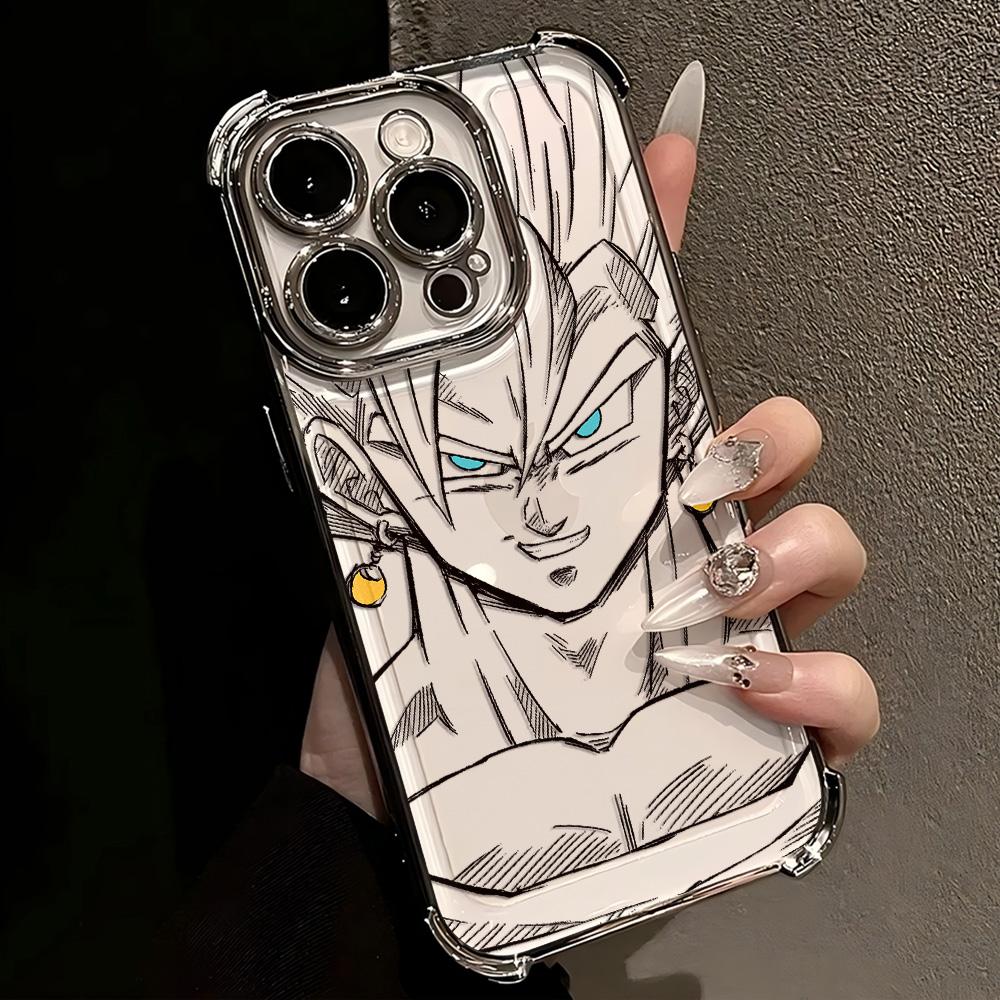Line Cool Anime Kakarottoes Hot Plating Phone Case For IPhone 17 17e 16e 16 15 14 13 12 11 Pro Max X XR XSMax 7 8 Mini Air Plus